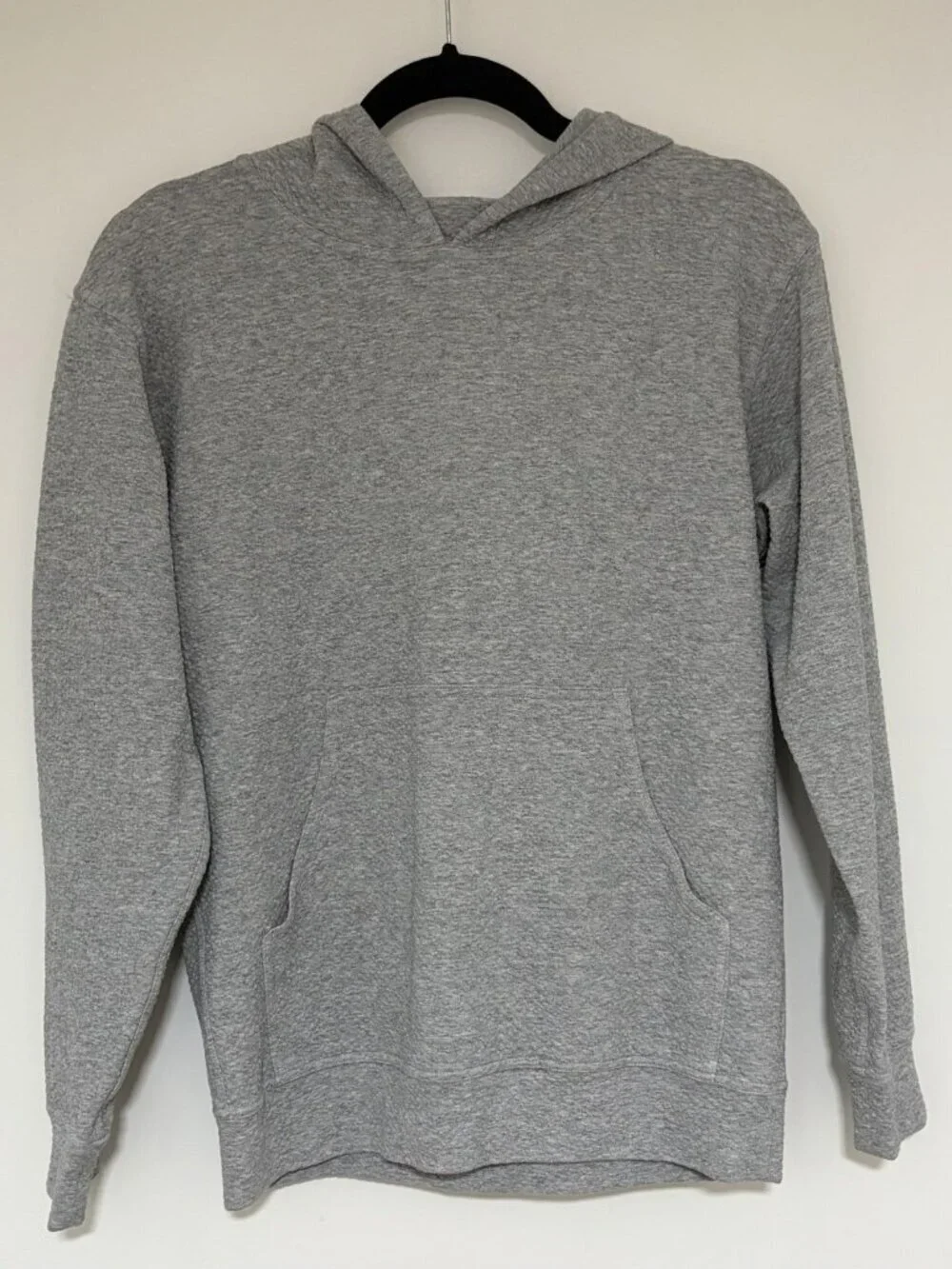 Lululemon Steady State Cotton Blend Women’s Gray Pullover Hoodie Sz 4